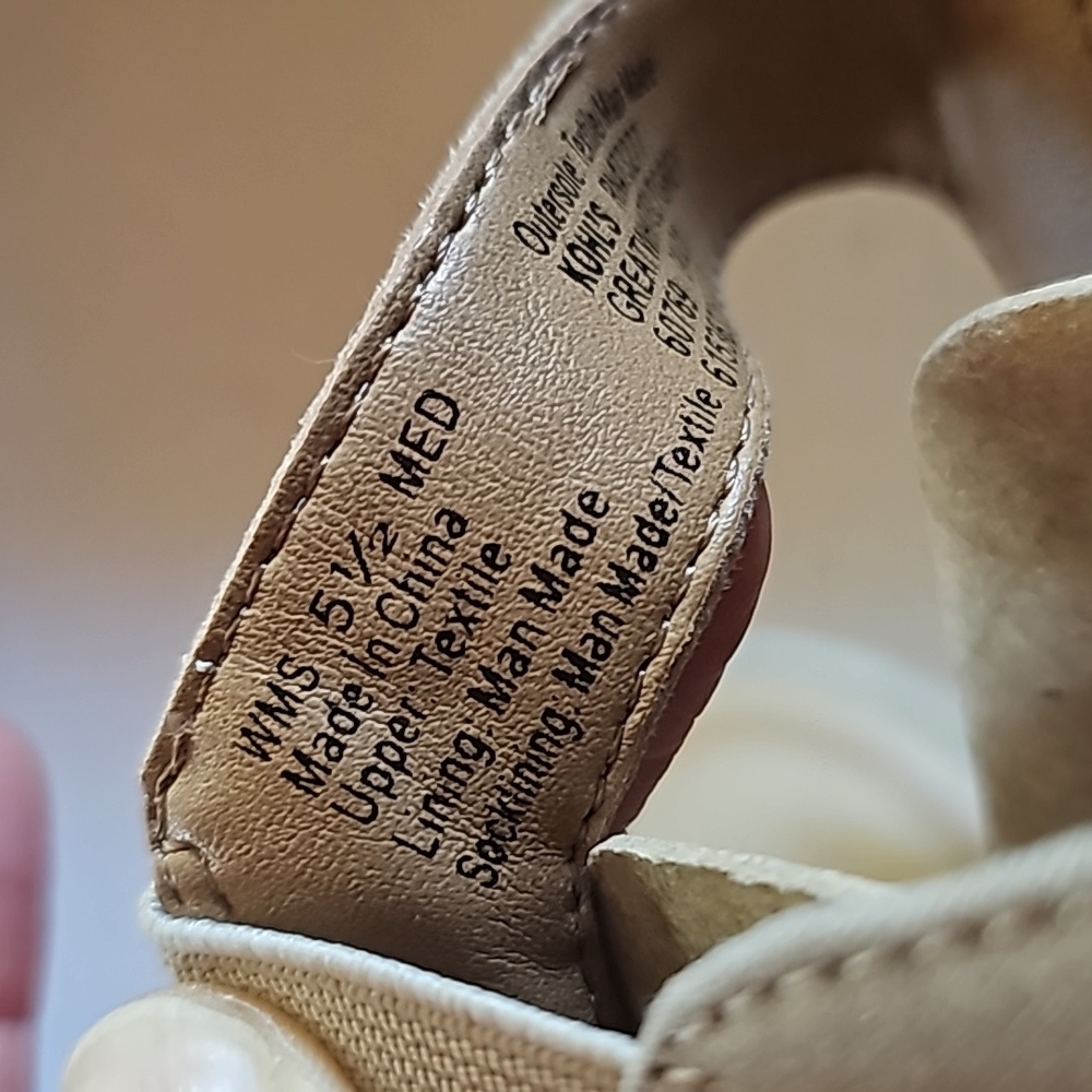Sonoma Good For Life slingback, wedge sandal - Picture 9 of 10
